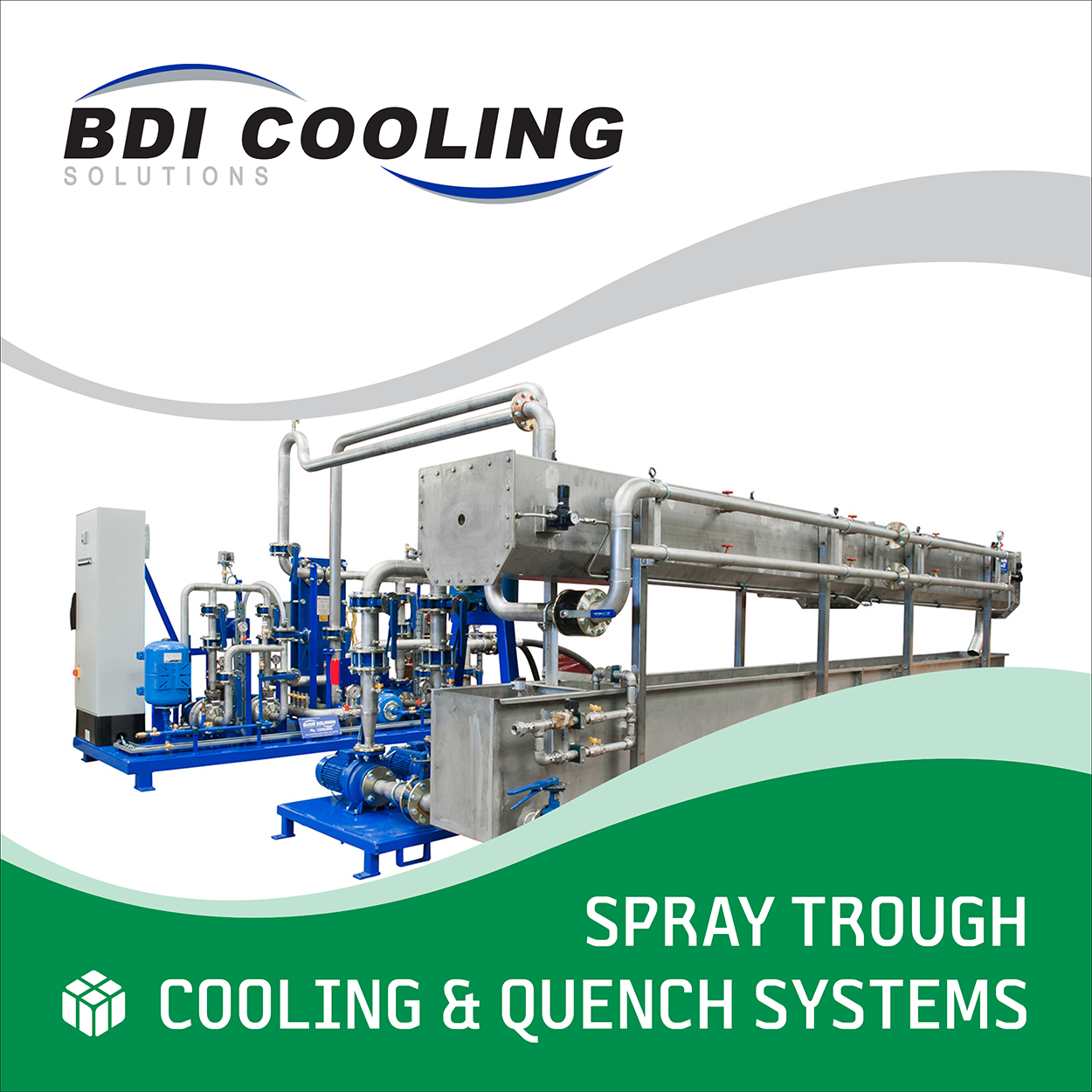 Spray Troughs and Fluid Solutions
